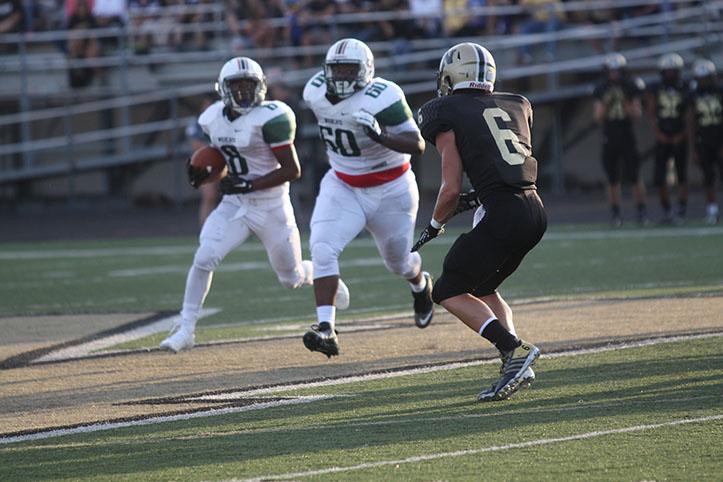 Lawrence North High School lost to Noblesville on August 21st, 50-55. 