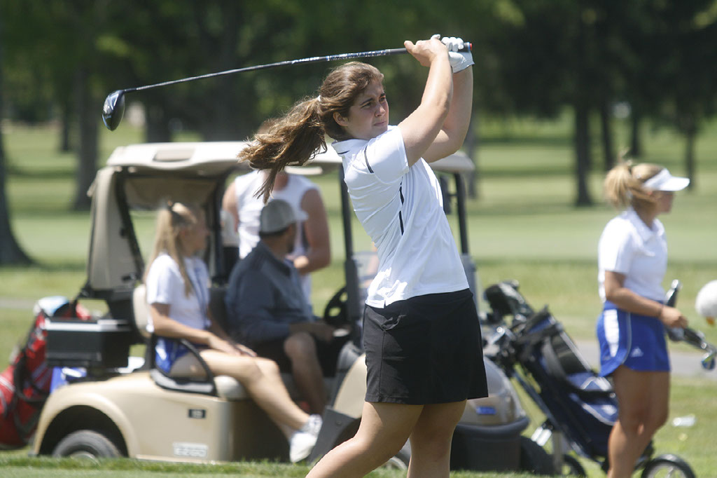 Super Sophomore: Caroline Salvas takes commanding role of girls golf team