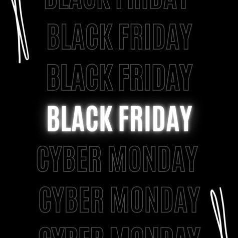 Ideas for Black Friday shopping