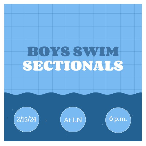 Boys Swimming begins sectionals